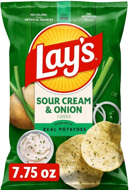 LAYS Sour Cream & Onion