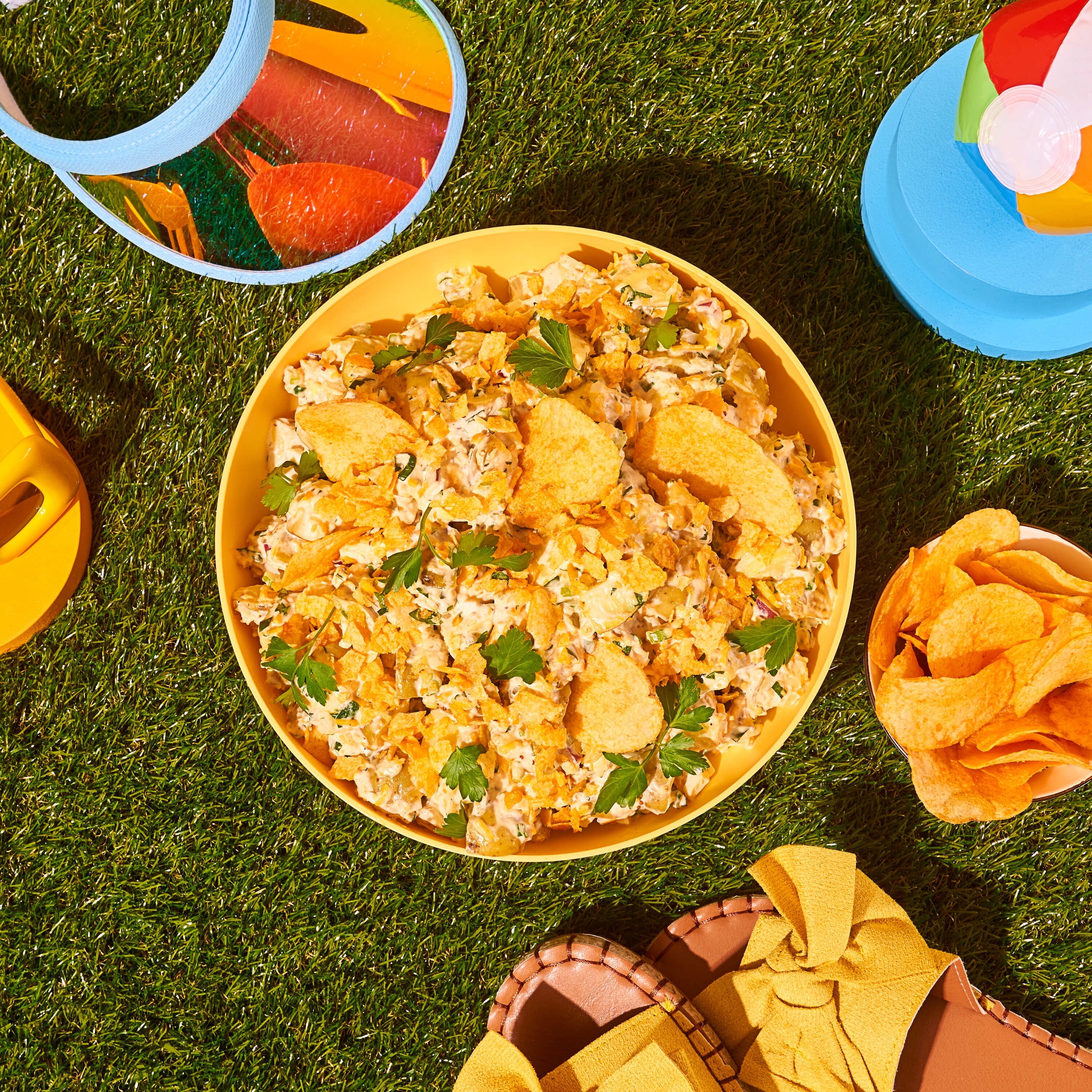 Lays All Dressed Potato Chips 7.75 oz Bag